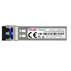 Ruijie Networks NIS-GE-SFP-10KM-SM1310 NIS-GE-SFP-10KM-SM1310, Fibra óptica, 1000 Mbit/s, SFP, LC, 9/125 µm, LX