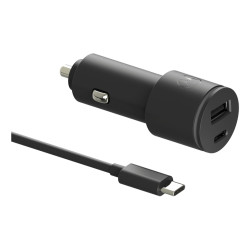 Motorola SJV102-EU SJV102-EU, Auto, Encendedor de cigarrillos, 1,5 m, Negro