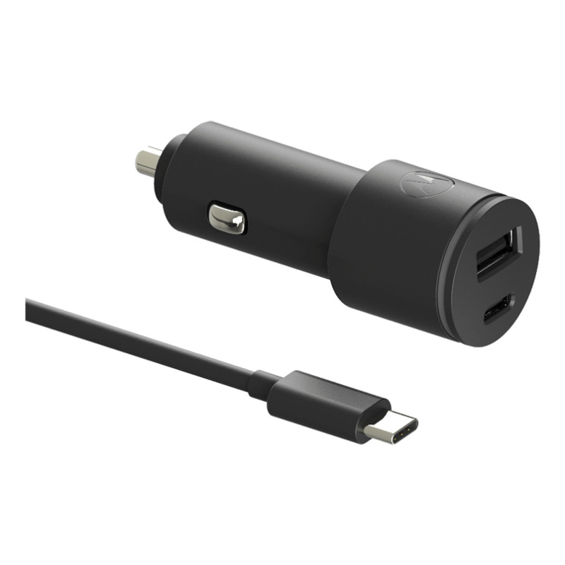Motorola SJV102-EU SJV102-EU, Auto, Encendedor de cigarrillos, 1,5 m, Negro