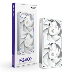 NZXT RF-U24PN-W1 F240X, Ventilador, 12 cm, Blanco 2