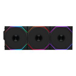 Lian Li 12TL1W3B UNI FAN TL, Ventilador, 12 cm, 0,2 RPM, 2600 RPM, Negro
