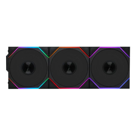 Lian Li 12TL1W3B UNI FAN TL, Ventilador, 12 cm, 0,2 RPM, 2600 RPM, Negro