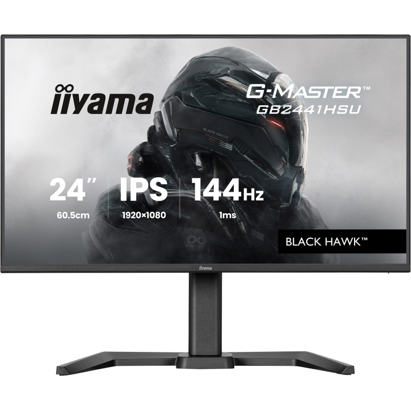 iiyama GB2441HSU-B1 G-MASTER GB2441HSU-B1, 60,5 cm (23.8"), 1920 x 1080 Pixeles, Full HD, LED, Negro