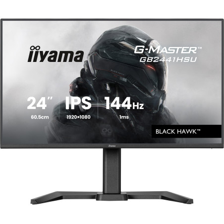 iiyama GB2441HSU-B1 G-MASTER GB2441HSU-B1, 60,5 cm (23.8"), 1920 x 1080 Pixeles, Full HD, LED, Negro