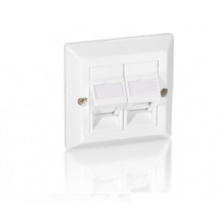 Equip 760301 760301, Blanco, ABS sintéticos, Policarbonato, Convencional, Cualquier marca, 80 mm, 80 mm