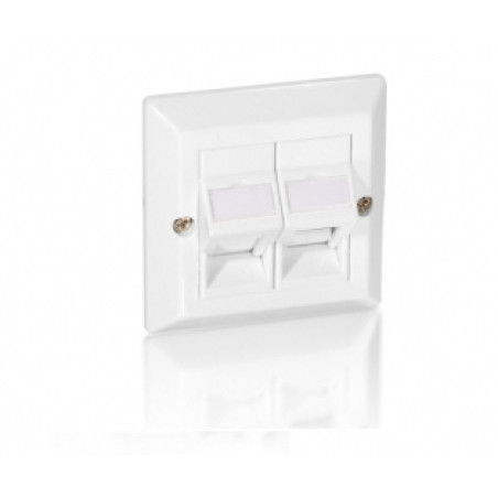 Equip 760301 760301, Blanco, ABS sintéticos, Policarbonato, Convencional, Cualquier marca, 80 mm, 80 mm