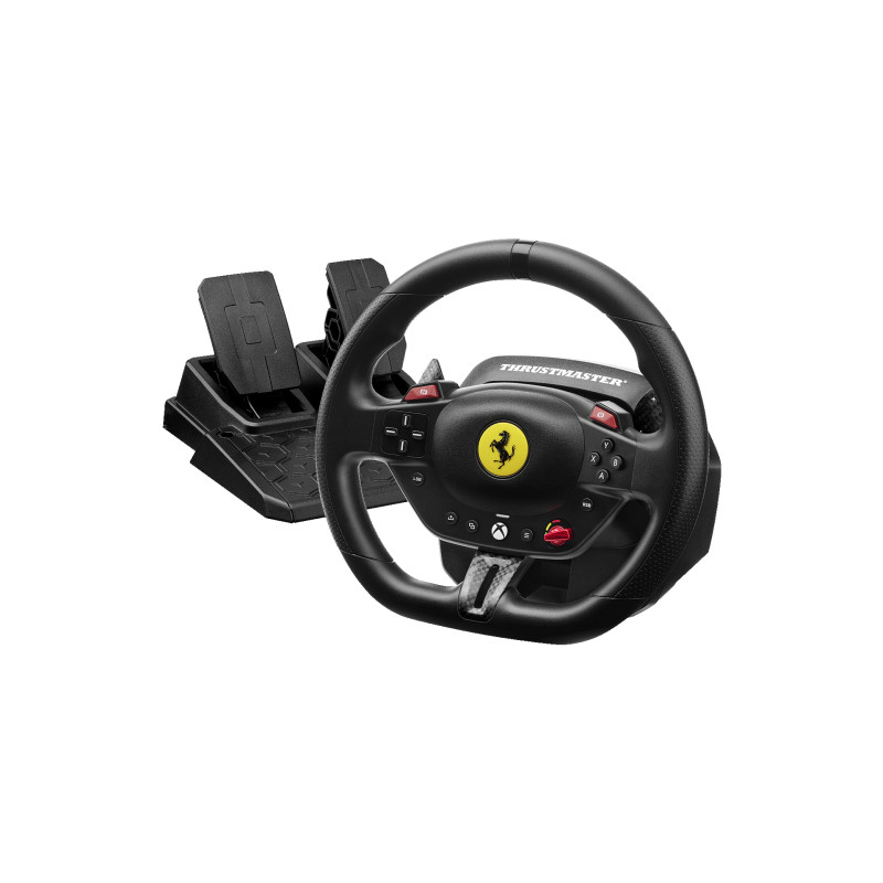 Thrustmaster 4460297 T98 Ferrari 296 GTS, Volante + Pedales, PC, Xbox One, Xbox Series S, Xbox Series X, Xbox One X, Xbox One