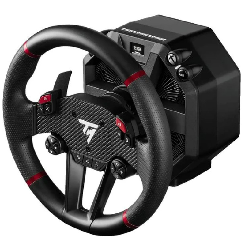 Thrustmaster 4460242 T598 X, Volante + Pedales, PC, Xbox Series S, Xbox Series X, Xbox One S, Xbox One X, Xbox One, Cruceta,