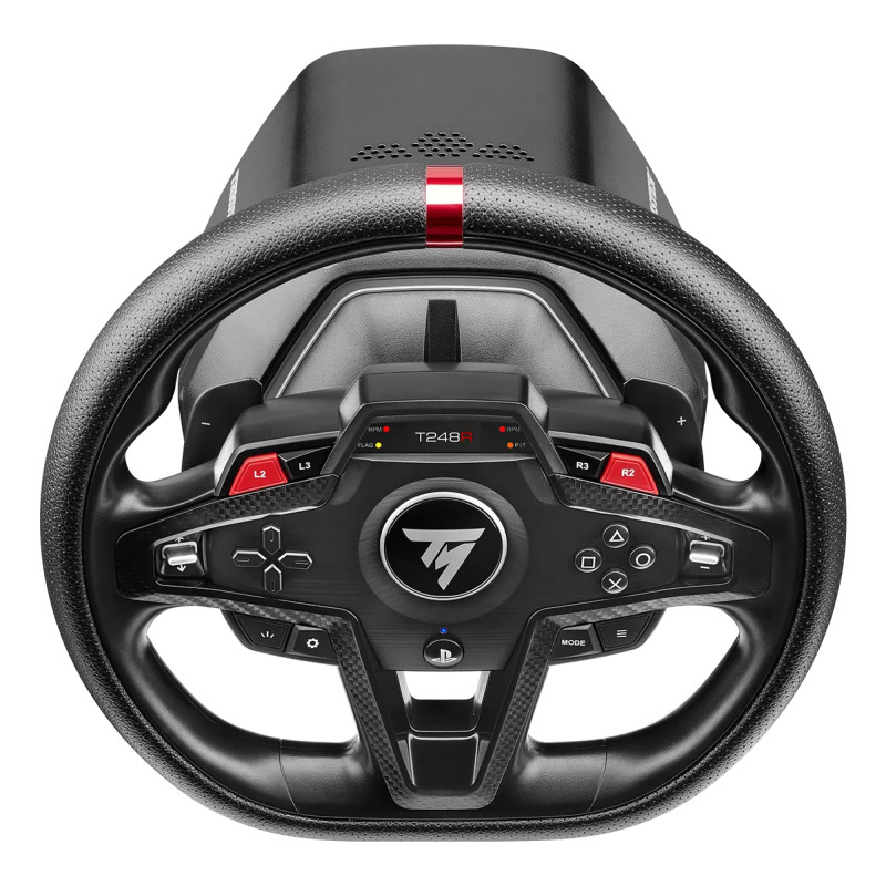 Thrustmaster 4160869 T248R, Volante + Pedales, PC, PlayStation 4, PlayStation 5, Botón modo, Botón menú, Cruceta,