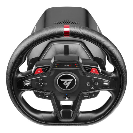 Thrustmaster 4160869 T248R, Volante + Pedales, PC, PlayStation 4, PlayStation 5, Botón modo, Botón menú, Cruceta,