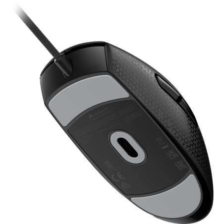 Corsair CH-930F000-WW M55, mano derecha, Óptico, USB tipo A, 16000 DPI, Negro