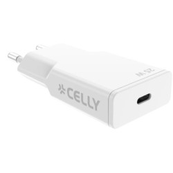 Celly SLIMTC1C25WWH SLIMTC1C25W, Interior, Corriente alterna, 9 V, 3 A, Blanco