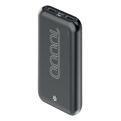 Celly PBE10000CBK PBE10000C, 10000 mAh, Negro