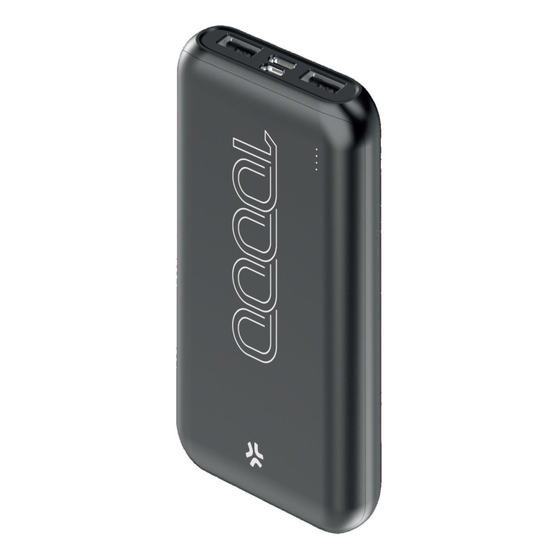 Celly PBE10000CBK PBE10000C, 10000 mAh, Negro