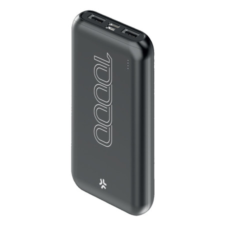 Celly PBE10000CBK PBE10000C, 10000 mAh, Negro