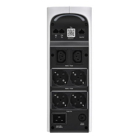 APC BGM2200-GR BGM2200-GR, Línea interactiva, 2,2 kVA, 1320 W, Seno, 168 V, 302 V