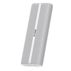 D-Link DSP-411 DSP-411, Caja externa para unidad de estado sólido (SSD), M.2, M.2, 40 Gbit/s, Conexión USB, Aluminio