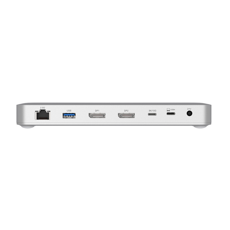 D-Link DUF-901/E DUF-901/E, Alámbrico, USB4, 100 W, 10,100,1000,2500 Mbit/s, Gris, 40 Gbit/s
