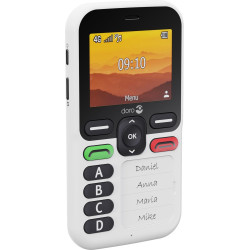 Doro 380575 Leva X10, Barra, SIM única, 6,1 cm (2.4"), 2 MP, 1150 mAh, Grafito