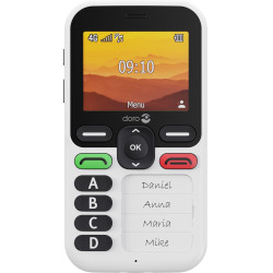 Doro 380575 Leva X10, Barra, SIM única, 6,1 cm (2.4"), 2 MP, 1150 mAh, Grafito 2