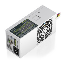 AISENS ASPC-500TFX-SEO Fuente Alimentacion TFX 500W OEM, Plata, 500 W, 220 V, 50/60 Hz, 2.5 - 5 A, 28 A, 20 A