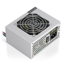 AISENS ASPC-500SFX-SEO Fuente Alimentacion SFX 500W OEM, Plata, 500 W, 220 V, 50/60 Hz, 2.5 - 5 A, 28 A, 20 A