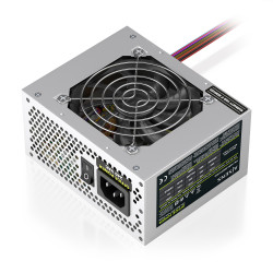 AISENS ASPC-500SFX-SEO Fuente Alimentacion SFX 500W OEM, Plata, 500 W, 220 V, 50/60 Hz, 2.5 - 5 A, 28 A, 20 A 2