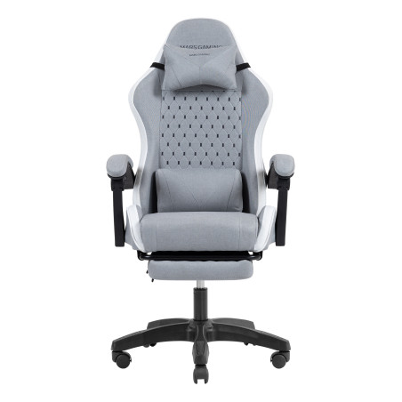 Mars Gaming MGCXFSW MGCXFSW, Silla para videojuegos de PC, 120 kg, Asiento acolchado, Respaldo acolchado, 190 cm, Negro