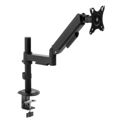 TooQ DB1532TNR-B Soporte de Mesa para Pantallas 17”-32”, Color Negro, Abrazadera/Atornillado, 9 kg, 43,2 cm (17"), 81,3 cm