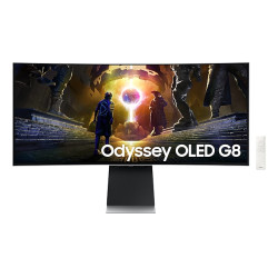 Samsung LS34DG850SUXDU LS34DG850SUXDU, 86,4 cm (34"), 3440 x 1440 Pixeles, UltraWide Quad HD, OLED, 0,03 ms, Plata