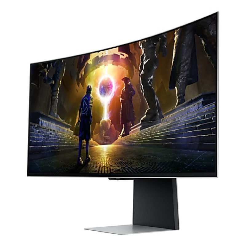 Samsung LS34DG850SUXDU LS34DG850SUXDU, 86,4 cm (34"), 3440 x 1440 Pixeles, UltraWide Quad HD, OLED, 0,03 ms, Plata