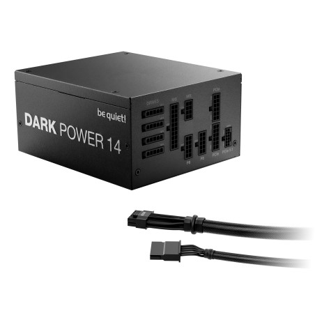 be quiet! BP020EU Dark Power 14 1000 W - 80 Plus Titanium, 1000 W, 100 - 240 V, 1100 W, 50/60 Hz, 10 A, 5 A