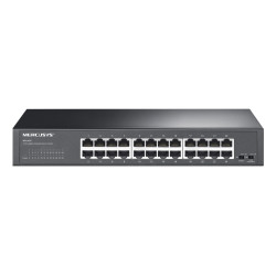 Mercusys MS124GS MS124GS, Gigabit Ethernet (10/100/1000), Montaje en rack