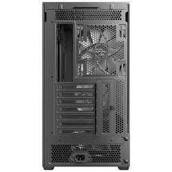 Antec 0-761345-10241-4 FLUX REAR, Midi Tower, PC, Negro, ATX, ITX, micro ATX, Acero, Plástico, Madera, Juego 2