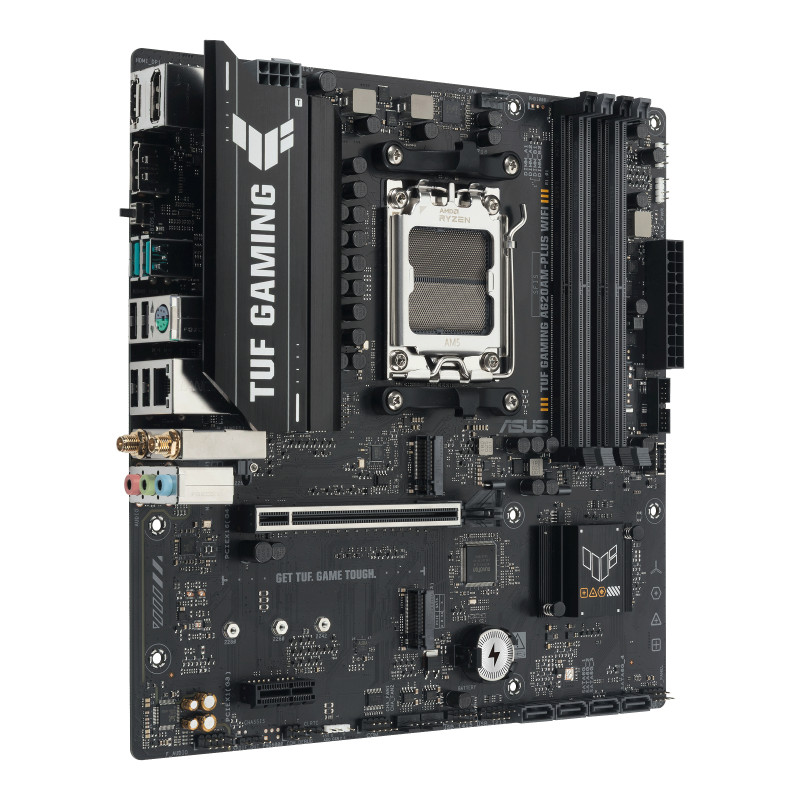 ASUS 90MB1MZ0-M0EAY0 TUF GAMING A620AM-PLUS WIFI, AMD, Zócalo AM5, AMD Ryzen 7000 Series, AMD Ryzen 8000 Series, AMD Ryzen