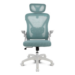 DRIFT DRAIR35WT DRAIR35, Silla para videojuegos universal, 120 kg, Respaldo de malla, Blanco, Nylon, 600 x 600 mm