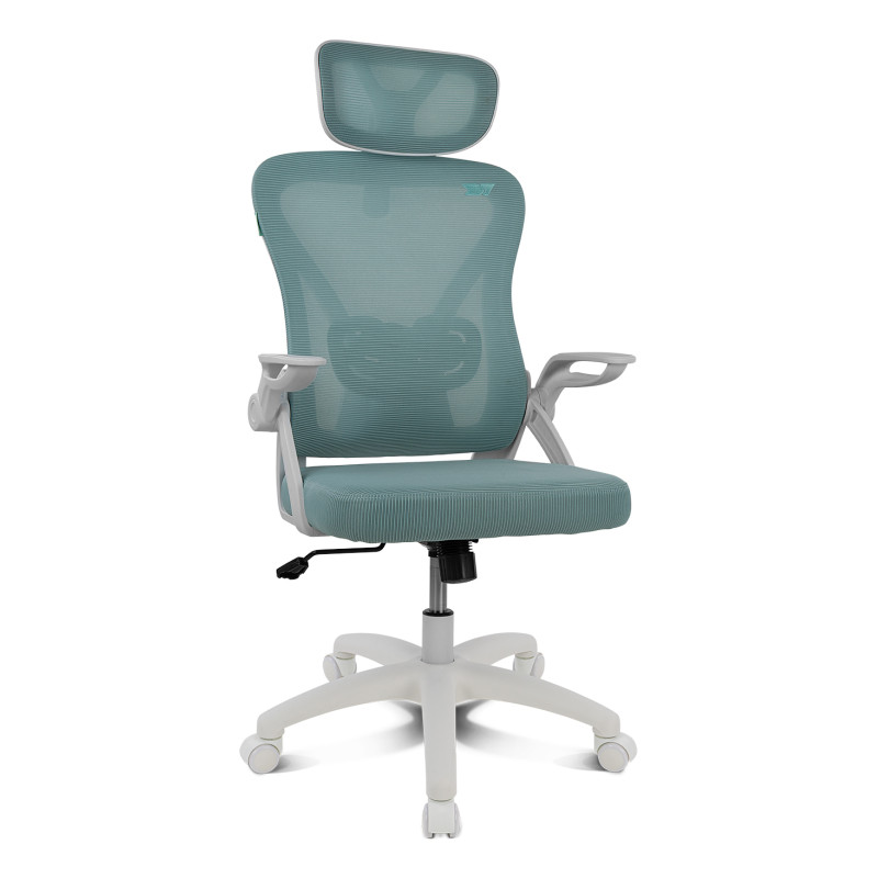 DRIFT DRAIR35WT DRAIR35, Silla para videojuegos universal, 120 kg, Respaldo de malla, Blanco, Nylon, 600 x 600 mm