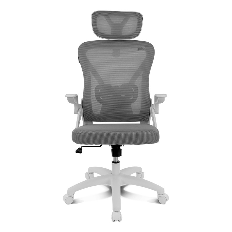 DRIFT DRAIR35WG DRAIR35, Silla para videojuegos universal, 120 kg, Respaldo de malla, Blanco, Nylon, 600 x 600 mm