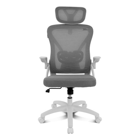 DRIFT DRAIR35WG DRAIR35, Silla para videojuegos universal, 120 kg, Respaldo de malla, Blanco, Nylon, 600 x 600 mm