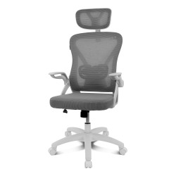 DRIFT DRAIR35WG DRAIR35, Silla para videojuegos universal, 120 kg, Respaldo de malla, Blanco, Nylon, 600 x 600 mm 2