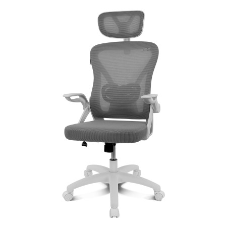 DRIFT DRAIR35WG DRAIR35, Silla para videojuegos universal, 120 kg, Respaldo de malla, Blanco, Nylon, 600 x 600 mm