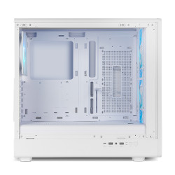 NOX NXHUMMERAEROWH Hummer NXHUMMERAEROWH, Midi Tower, PC, Blanco, ATX, ITX, micro ATX, Acero inoxidable, Vidrio templado, 2
