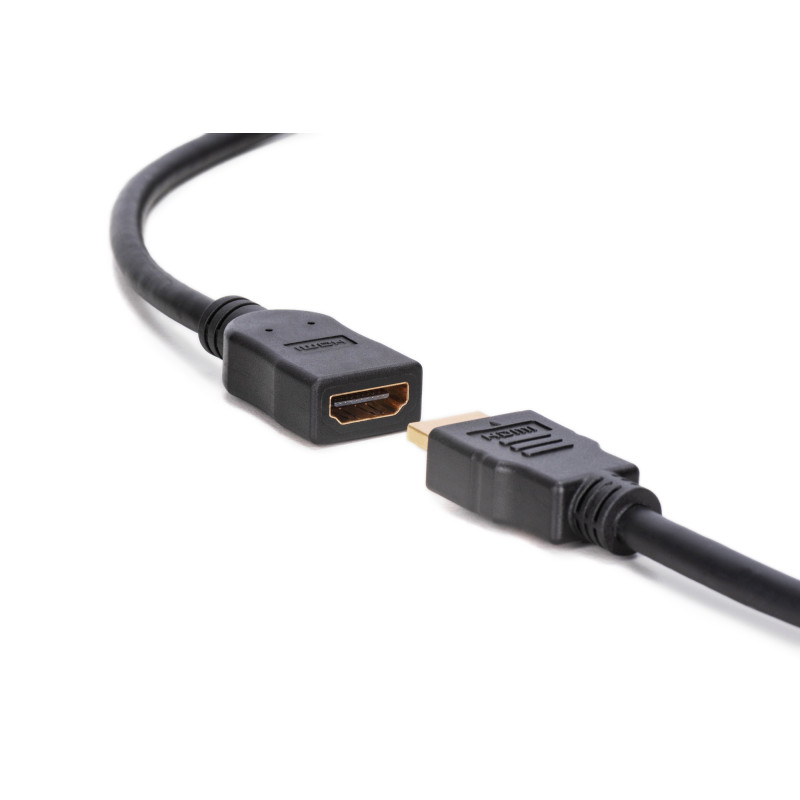 Digitus AK-330201-050-S Cable de extensión HDMI de Alta Velocidad con Ethernet, 5 m, HDMI tipo A (Estándar), HDMI tipo A