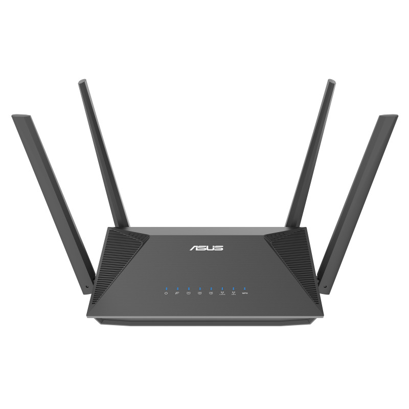 ASUS 90IG08T0-MO3H10 RT-AX52 Pro AX3000, Wi-Fi 6 (802.11ax), Doble banda (2,4 GHz / 5 GHz), Ethernet, Negro, Router de sobremesa
