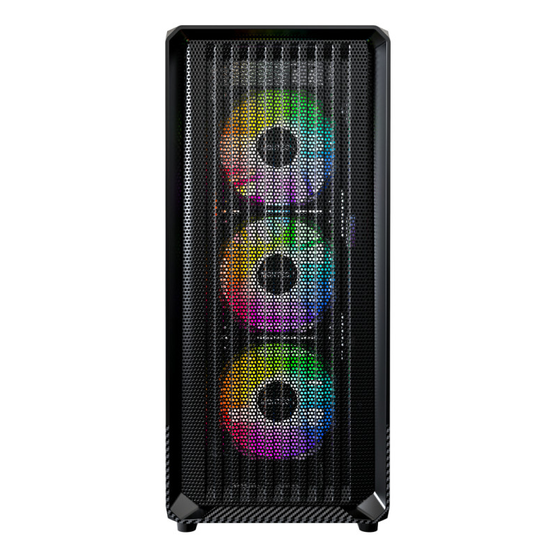 Montech X5 (B) X5, Midi Tower, PC, Negro, ATX, EATX, micro ATX, Mini-ITX, SSI CEB, Juego, Multi