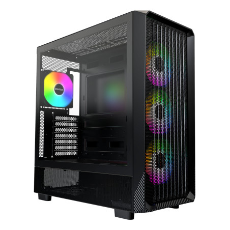 Montech X5 (B) X5, Midi Tower, PC, Negro, ATX, EATX, micro ATX, Mini-ITX, SSI CEB, Juego, Multi