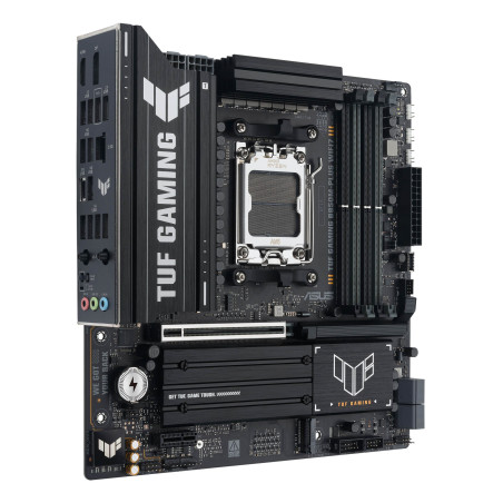 ASUS 90MB1MU0-M0EAY0 TUF GAMING B850M-PLUS WIFI7, AMD, Zócalo AM5, AMD Ryzen 7000 Series, AMD Ryzen 8000 Series, AMD Ryzen