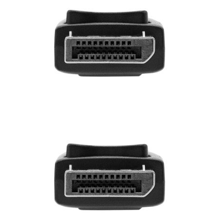 Nanocable 10.15.2802 Cable DisplayPort 1.4 CCS, DP/M - DP/M, Negro, 2 m, 2 m, DisplayPort, DisplayPort, Macho, Macho, 7680 x