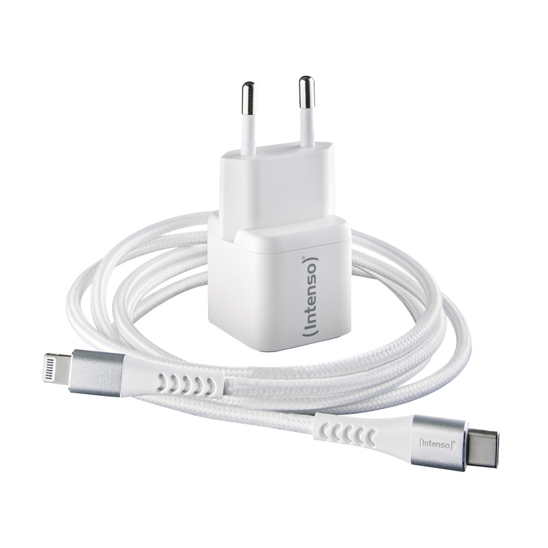 Intenso 7803052 7803052, Interior, Corriente alterna, 20 V, 1,5 m, Blanco