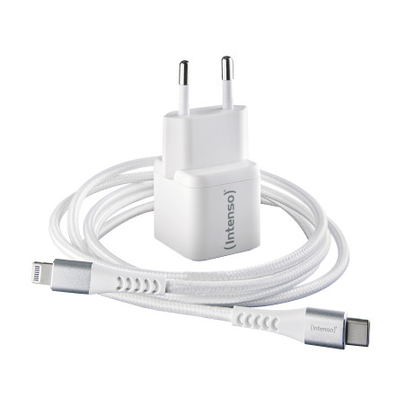 Intenso 7803052 7803052, Interior, Corriente alterna, 20 V, 1,5 m, Blanco